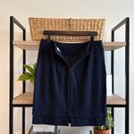 CAbi 5051 Lido Navy Blue Ponte Knit Pencil Career Skirt, 6 Photo 4