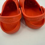 Crocs Classic Clogs Men's 5 /Women's 7 Orange Slip On Waterproof Unisex Light Photo 9