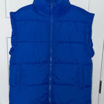 NWT Royal Blue Puffer Vest Photo 0