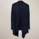 Barefoot Dreams  Island Cardigan Size Small Medium Black 903 Cozychic Lite Photo 6