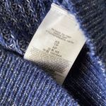 Gap Blue Oversized Chunky Knit Women's Soft Sweater Size XS Royal Blue EUC Photo 4