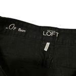 Loft black womens flared jeans Photo 2