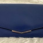 Fendi Authentic  continental‎ blue leather wallet Photo 0