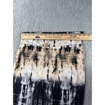 Arabella Tie Dye Skirt Womens Large‎ Boho Chic Knee Length Coquette Black Photo 4