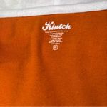 Klutch Texas Women’s Long Sleeve Full Zip Jacket Size 2X Burnt Orange White Photo 4