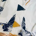 Mulberry Vintage 80s Oversized Windbreaker Sailing Nautucal White blue m Photo 2