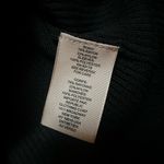 Philosophy  Black Ruffled Tank Top Sweater Photo 2