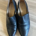 Naturalizer Black Crocodile-Embossed Loafers Size 8.5 Photo 1