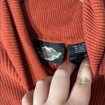Harley Davidson Women's Orange Turtleneck Sweater Size L Photo 3