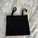 Akira MOVING SALE - black knit crop tank top Photo 3