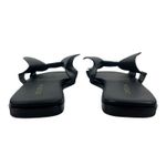 Cecelia Wendy Vamp Bow Open Toe Leather Slide Flat Sandal Black Size 6 Photo 10