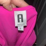Amanda Uprichard NEW York Hot Pink Tie Back Shift Dress in size Small Photo 4