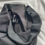 ANINE BING Max Pants Women's Black Straight Leg Split Hem Pants Size 34 2 Luxury Photo 10