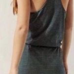 Lou & grey  green striped casual dress size large! Photo 1