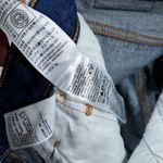 Levi's  Premium Selvedge 501 High Rise Dark Wash Blue Jeans Women's Size 25 x 30 Photo 9