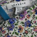 Topshop  Romper Size 12 Floral Print Shorts Short Sleeve Stretch‎ NWT Photo 8
