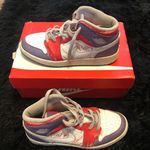 Nike Air Jordan 1 Premium Mid Top Shoes Sneakers Photo 5