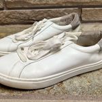 Sam Edelman Women's Lupita Lace Up Sneakers White Leather 8 Photo 8