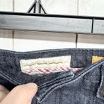 Anthropologie Pilcro and the Letterpress Skirt Women Size 27 Washed Denim Midi Photo 1