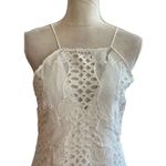 Endless Rose All Over Eyelet Mermaid Dress Floral Open Back V Neck Wedding NWT Photo 2