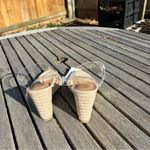 A New Day Nwt  Womens Ansel Double Band Open Toe Wedge Heels size 9 Photo 4