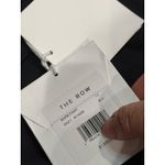 The Row  Cotton/cashmere Black Bapri Cropped Cotton-Blend Straight-Leg Pants 12 Photo 8