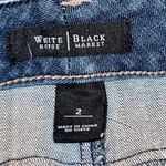 White House | Black Market  size 2 womens mini denim skirt button zip closure NWT Photo 5