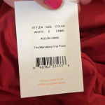 ANDIE  Mandalay One‎ Piece Swimsuit Crimson Red size S NWT Photo 6