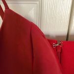 NBD Red Pleather  Mini Dress Size M Photo 11