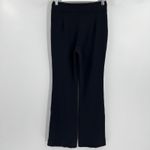 Halara  High Waisted Crossover Flare Yoga Seamed Pants Black Women's Size‎ Medium Photo 6