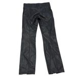 David Lerner  Pants‎ Womens X Small Black Faux Leather Vented Leggings Photo 1