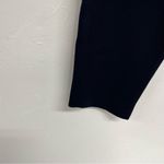 Massimo Dutti  Navy Blue Knit Paperbag Waist Trouser Pants 4 Photo 2