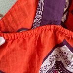 Free People NWT Women's Cool Cabana Cotton Blouse Shirt Top Small Photo 7