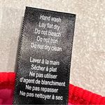 Beach Riot  Fuschia Red Neon Pink Color Block Ribbed Bikini Swim Top size XS Photo 8