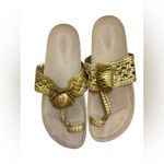 Ulla Johnson  Straw Fringe Tassel Boho Sandals size 41 Photo 4