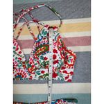 NWOT Paisley Print Crisscross Bikini Set Boho Style Size Small Photo 5
