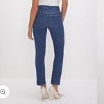 Good American Good Legs Straight Blue Jeans Size 00/24 Photo 2