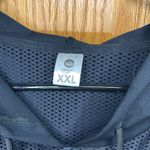 Senita Athletics  Black Mesh Stretch Workout Hoodie with Side Pockets Size XXL Photo 1