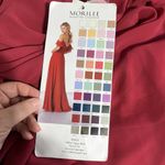 Morilee Madeline Gardner Formal Maxi Dress Sweetheart Flutter Sleeve Bridesmaid Red Size 18 Photo 13