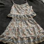 Floral Tank Top and Ruffle Skirt Set Multiple Size M Photo 0