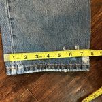 Vervet High Rise Distressed Straight Leg Ankle Crop Jeans Medium Wash Denim 26 Blue Size 29 Photo 8