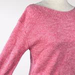 Leith  Pink Boatneck Ribbed Sweater XS Photo 8