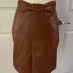 Rinaschimento RINASCIMENTO Faux Leather Mini Skirt Made in Italy Photo 1