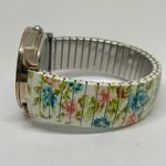 Decree  ladies quartz watch 35mm pink rhinestones floral stretch band running Photo 1