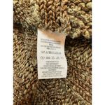 Free People  Chevron Sweater Tank‎ Size M Brown Knit Cotton Relaxed Slouchy Boho Photo 6