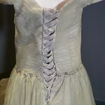 Women’s Red Full length Party Prom Formal Dress Size 12 **PLEASE READ Gray Photo 5