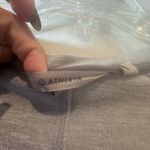 Athleta  V-neck long sleeve gray dress size medium tall Photo 3