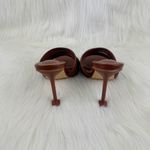 Cape Robbin Women's  Mexmon Square Heel Slip On Sandals Mules Shoes Brown Size 7.5 Photo 7