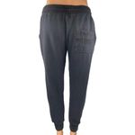 Eleven Paris Black Elastic Waist Drawstring Tapered Leg Trousers Joggers Pants S Photo 2