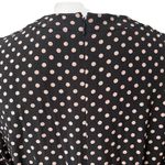 NWT, Boden Glorious British Style Polka Dot Dress Button Skirt Black Size 10 Photo 6